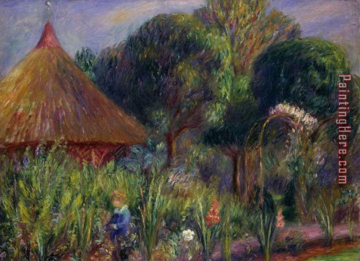 William James Glackens Lenna By A Summer House